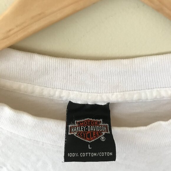 Vintage 1998 harley davidson San Jose long sleeve shirt - california motorcyclet - Picture 3 of 6